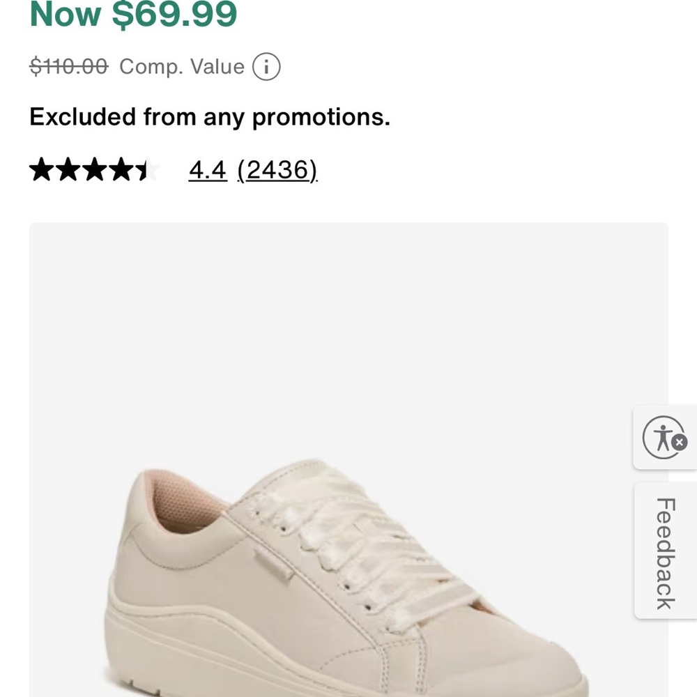 Dr Scholls Women’s Time Off Platform Sneakers